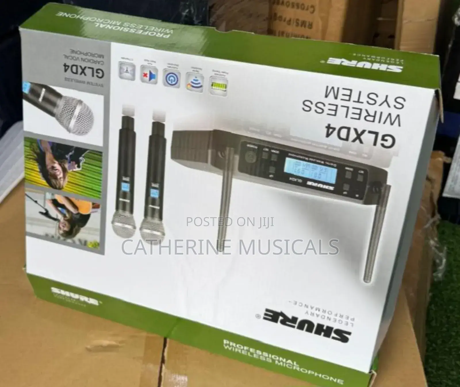 Shure GLX D4 2 in 1 Wireless Microphone