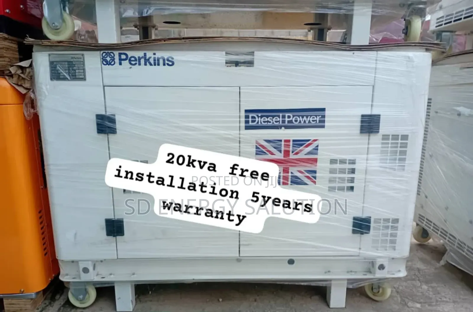 Genie Volt Perkins 20kva Generator Diesel 20kva Silent