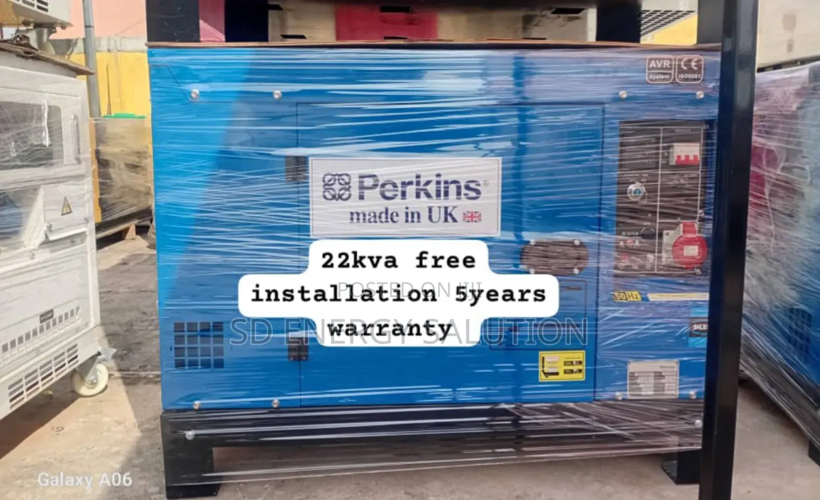 Robot Gen Perkins 22kva Diesel Generator 22kva Diesel