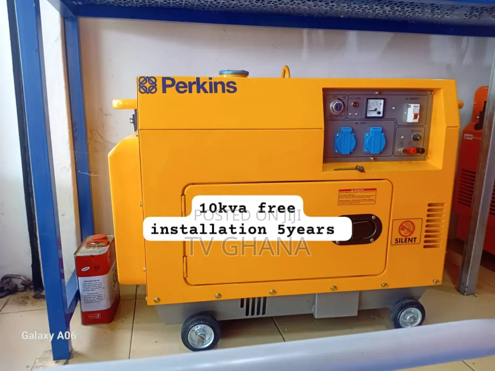 Zip Volt Perkins 10kva Diesel 13000watts Diesel Generator