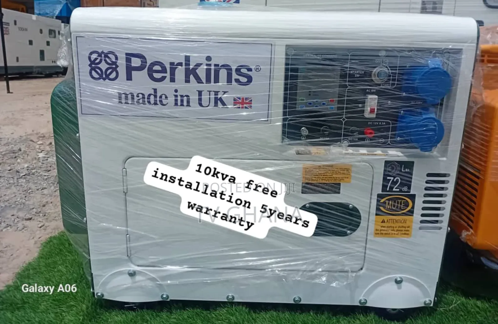 Iqvolt Perkins 10kva 13000watts Diesel Generator 10kva