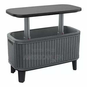 Keter Bevy Bar Table and Cooler Box, 56l