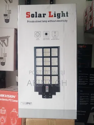 1000w Wireless Remote Solar Street Light