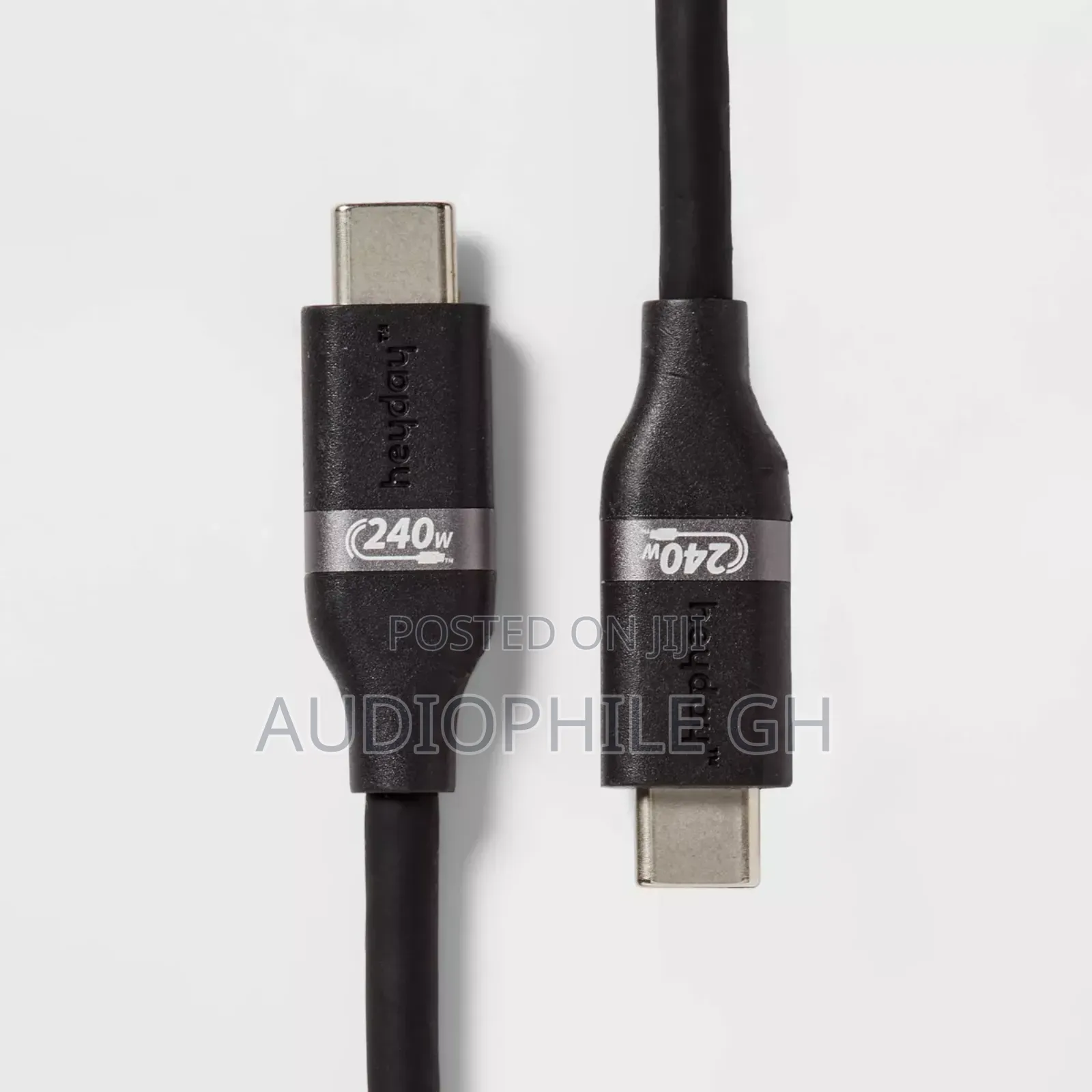 Heyday 4ft Inch Usb-C to Usb-C 240w Silicone Cable