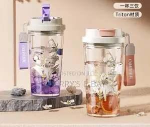 Water Cups With Straw