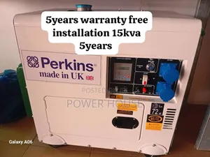 Energetic Royal Shield 16500watts 15kva Diesel Perkins Gener