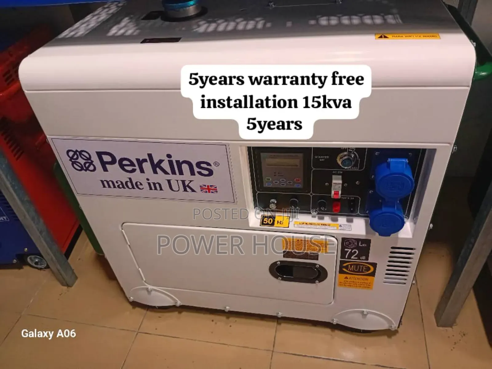 Energetic Platinum Command 15kva Diesel Generator 15kva