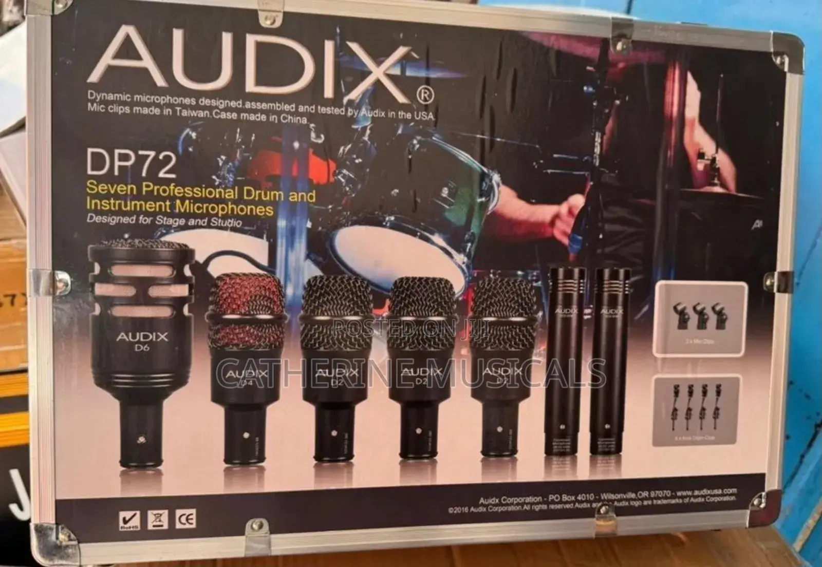 Audio Dp 72 7-Kit Drums Mixer