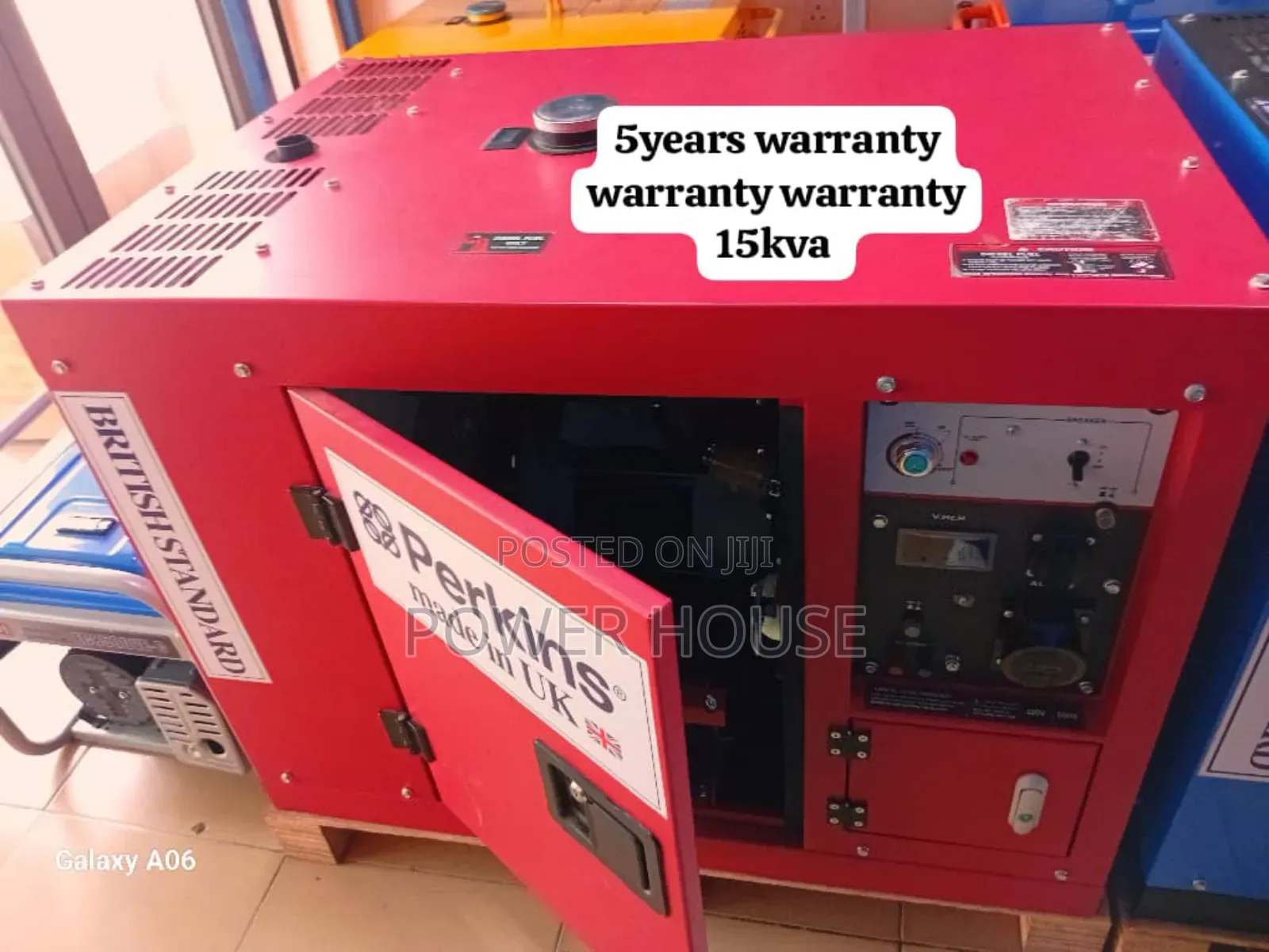 Energetic Tower Platinum 15kva 16500watts Diesel Generator