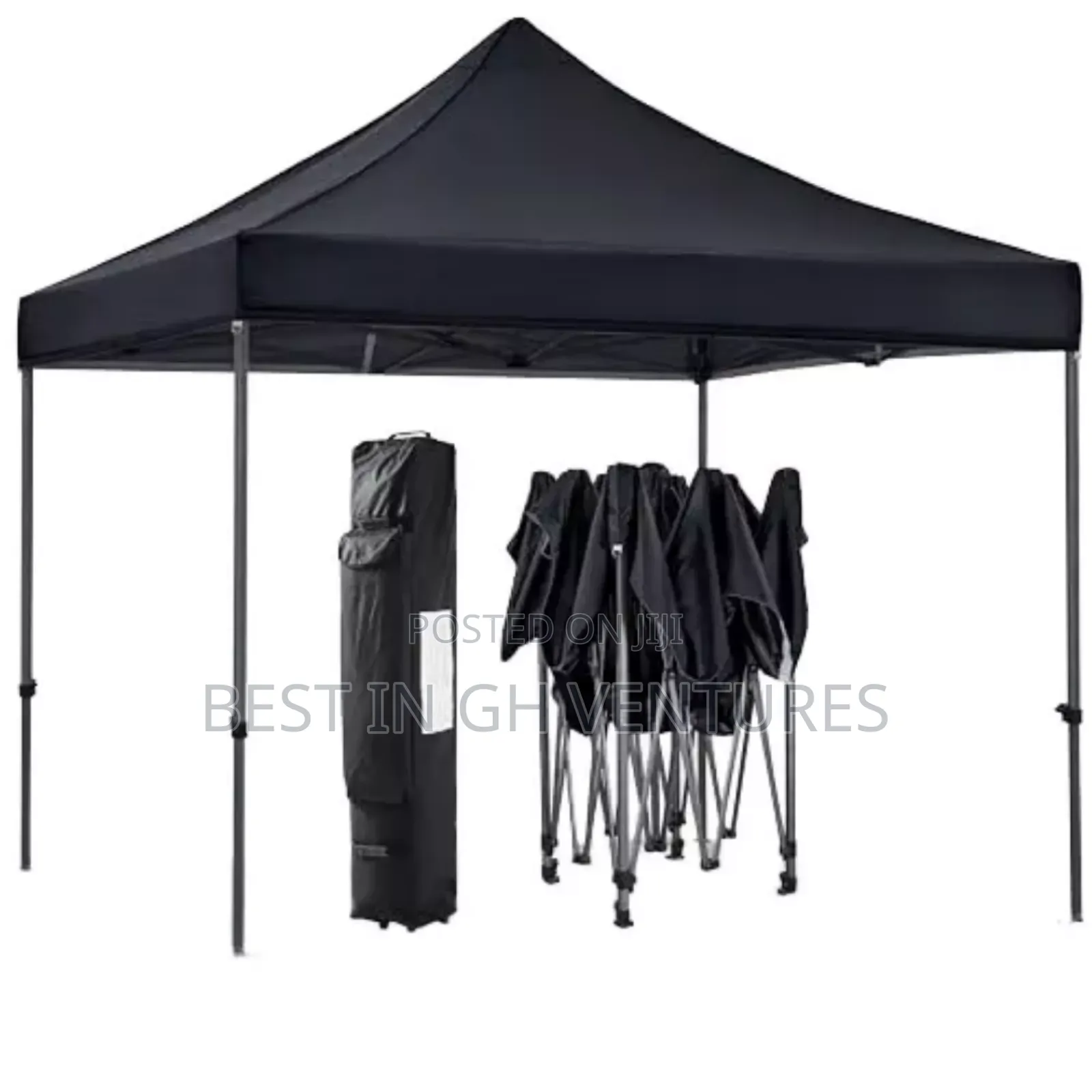 Black Foldable Tent 10ftx10ft