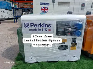 Shock Line Perkins 10kva 13000watts Diesel Generator 10kva