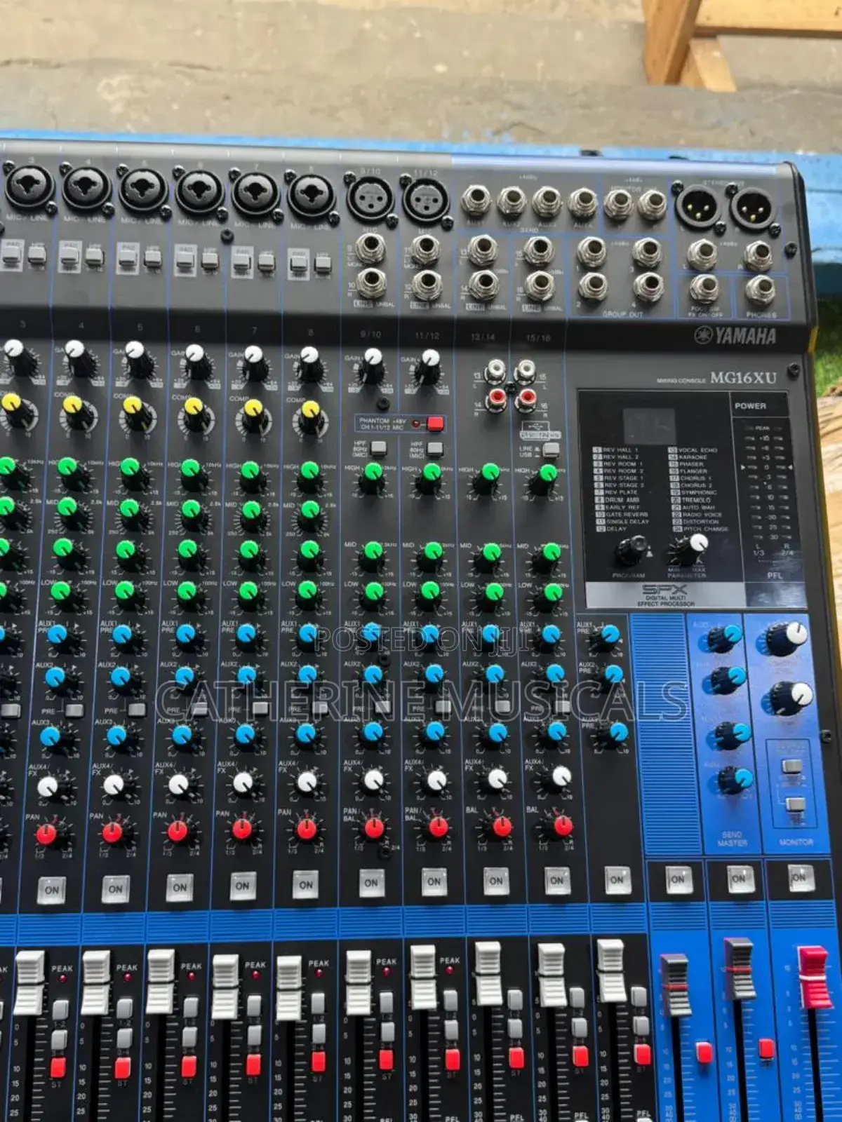 Yamaha Mg 16xu 16- Channel Mixer With Usb