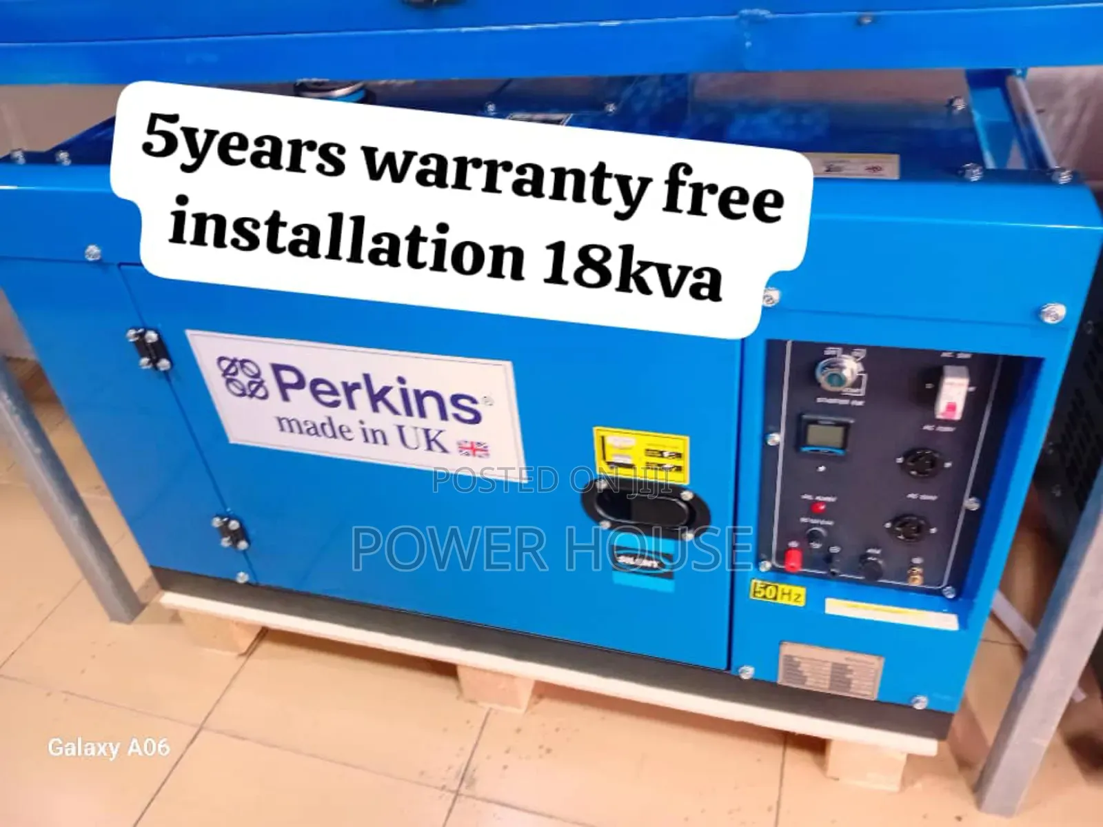 Genuine Silver Forge 18kva Perkins Diesel Generator 18kva