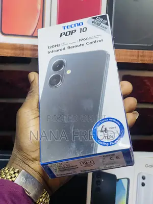 New Tecno Pop 10 128 GB Black