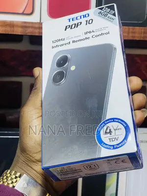 New Tecno Pop 10 128 GB Black