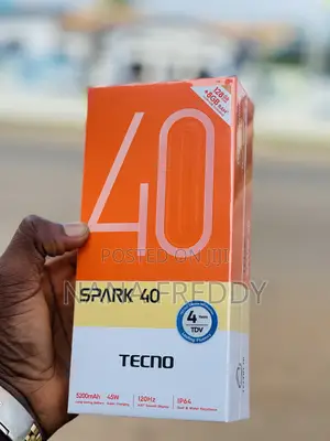 New Tecno Spark 30 128 GB Black