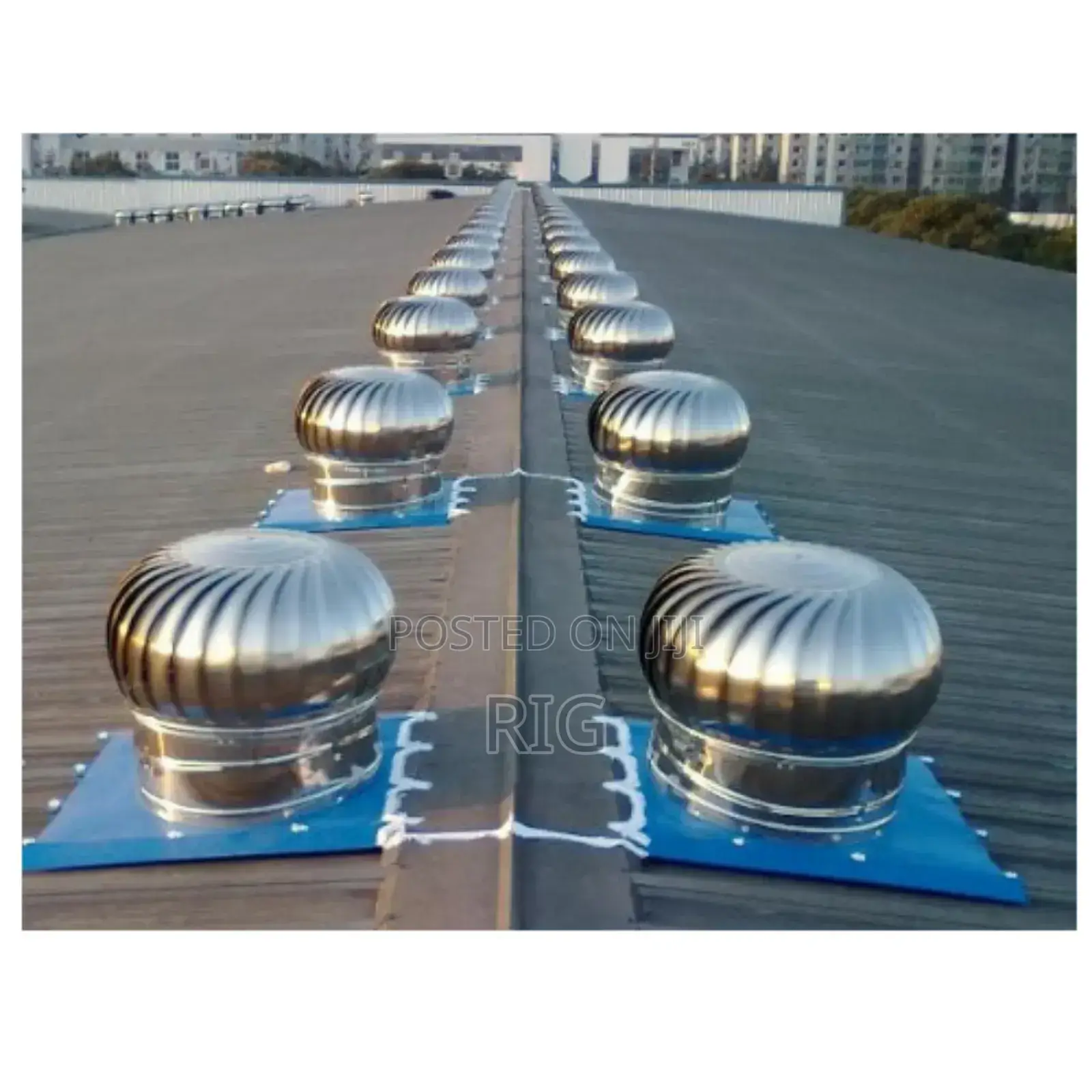 24" Industrial Roof Heat Extractor/Ventilator (Short Base)