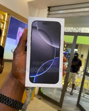 New Apple iPhone 16 Pro Max 256 GB Black