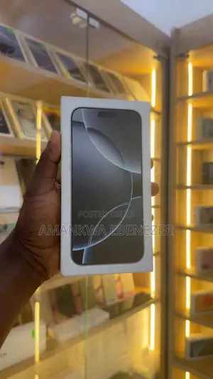 New Apple iPhone 16 Pro Max 256 GB Black