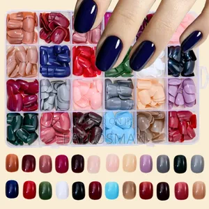 576pcs Short Nails