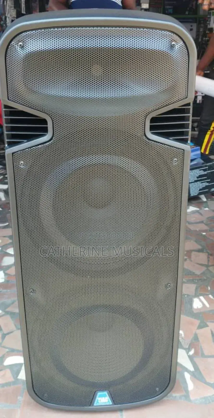 Jac Double Speaker Rechargeable With Two Microphone