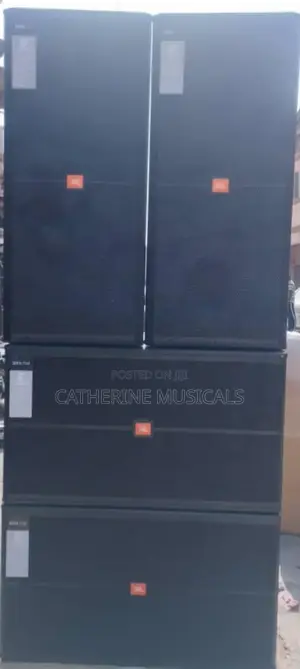 JBL Full Set of Speakers With Amplifiers