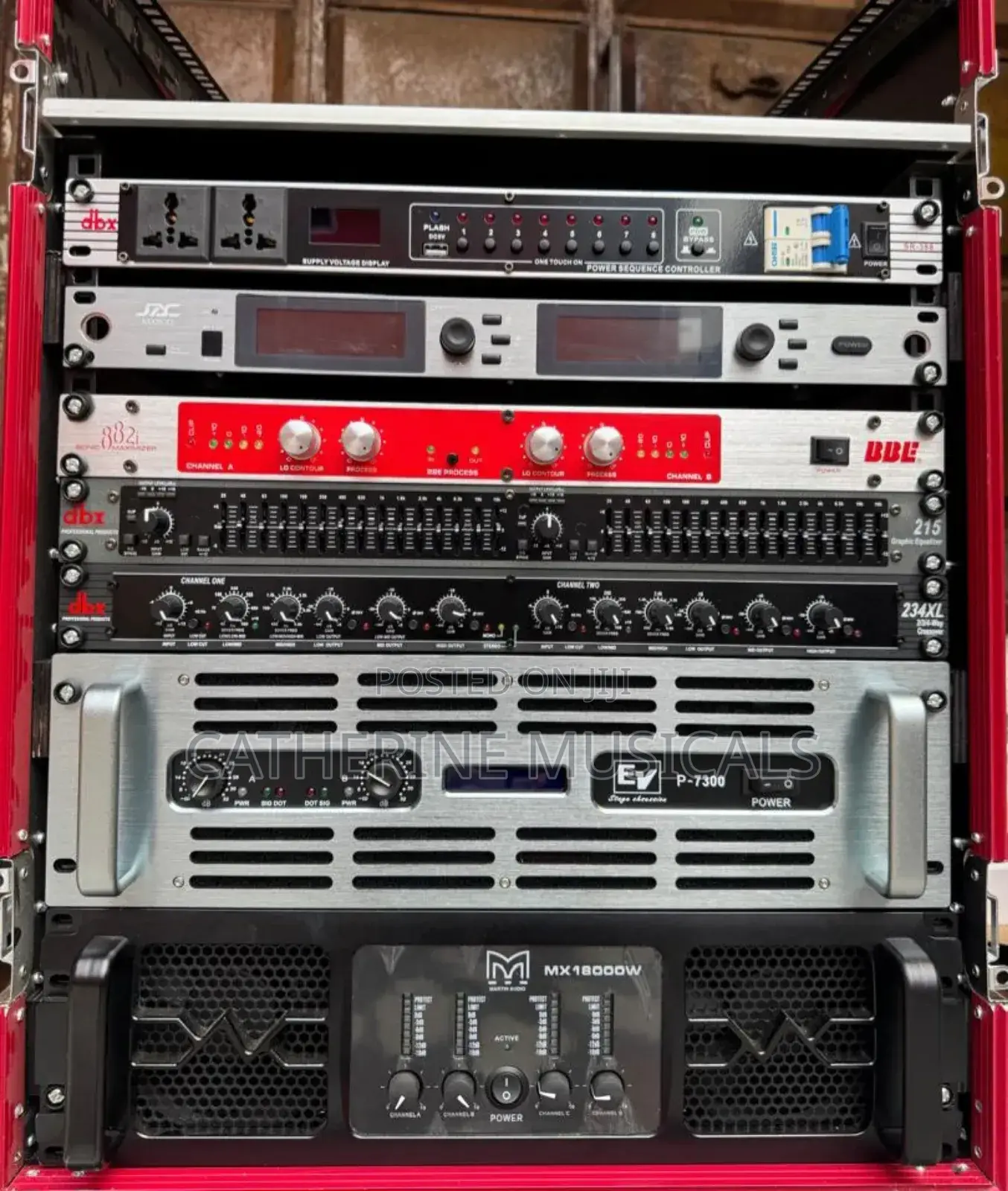 JBL Full Set of Speakers With Amplifiers