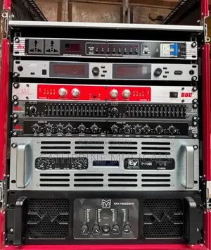JBL Full Set of Speakers With Amplifiers