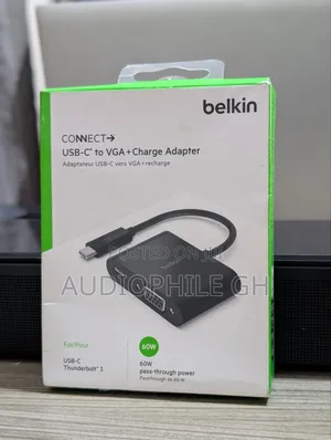 Belkin Usb-c To Vga + Charge Adapter