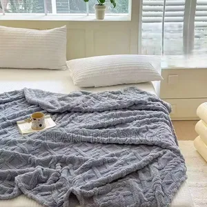 Luxurious Stripped Throw Blanket Available in Many Colors