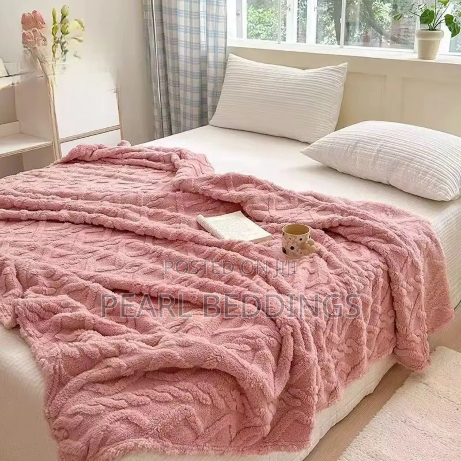 Luxurious Stripped Throw Blanket Available in Many Colors