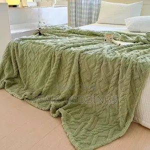 Luxurious Stripped Throw Blanket Available in Many Colors