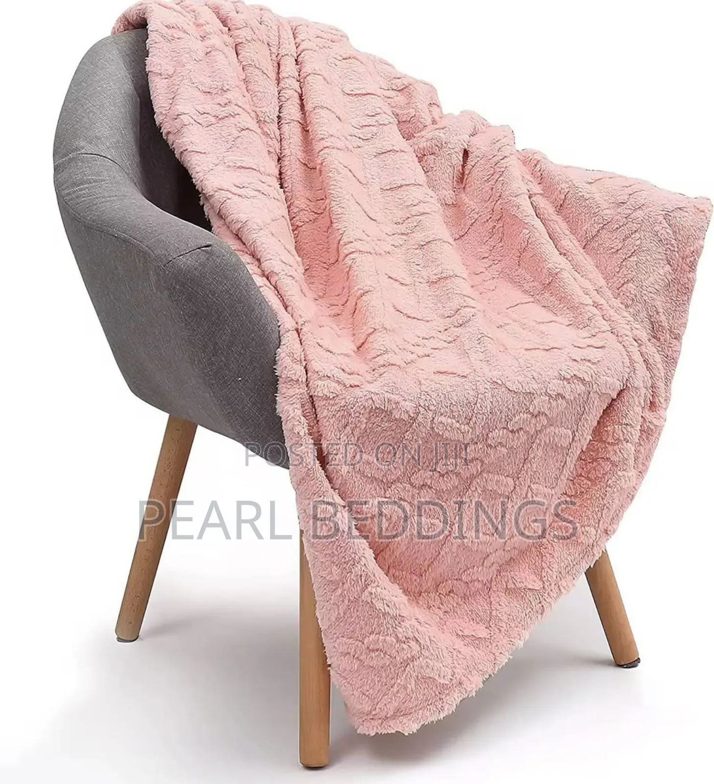 Quality Luxurious Stripped Throw Blanket Available in Colors