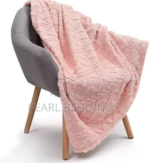 Quality Luxurious Stripped Throw Blanket Available in Colors