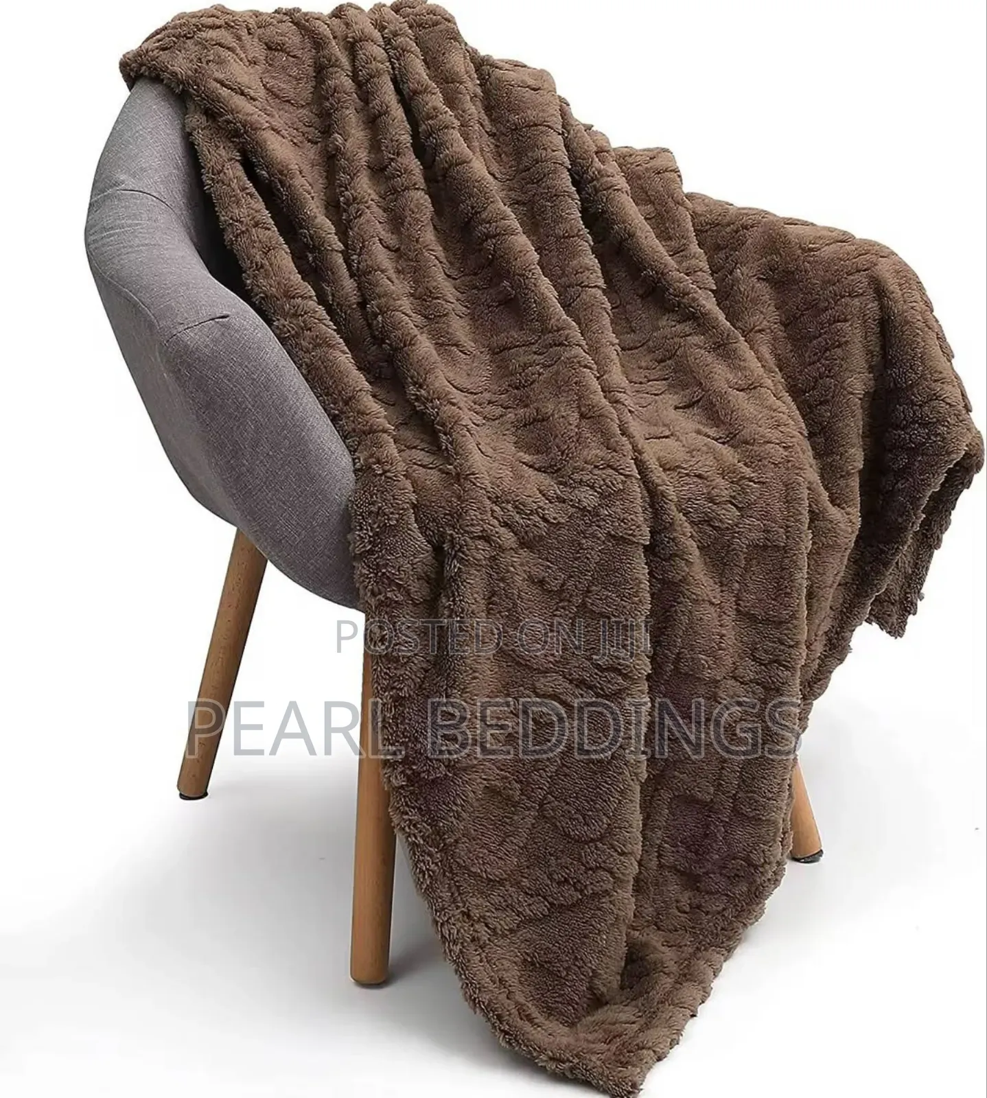 Quality Luxurious Stripped Throw Blanket Available in Colors