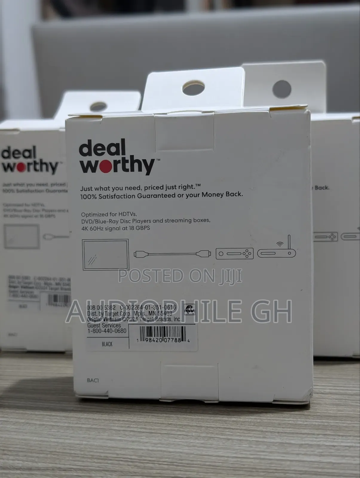 Dealworthy 6 Ft Hdmi High Speed Cable With Ethernet Cable