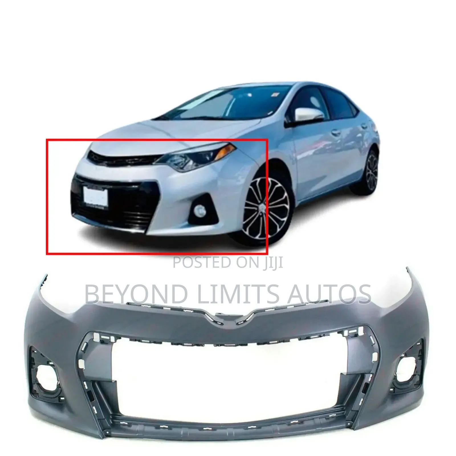 Toyota Corolla 2014,2015,2016 Front Bumper Se Sport Edition