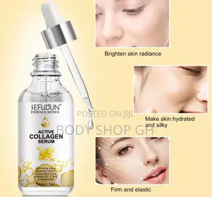 Active Collagen Serum - Evens Skin Tone, Lifts, Smooths Skin