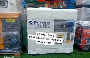 Gen Crush Perkins 10kva Diesel 13000watts Diesel Generator