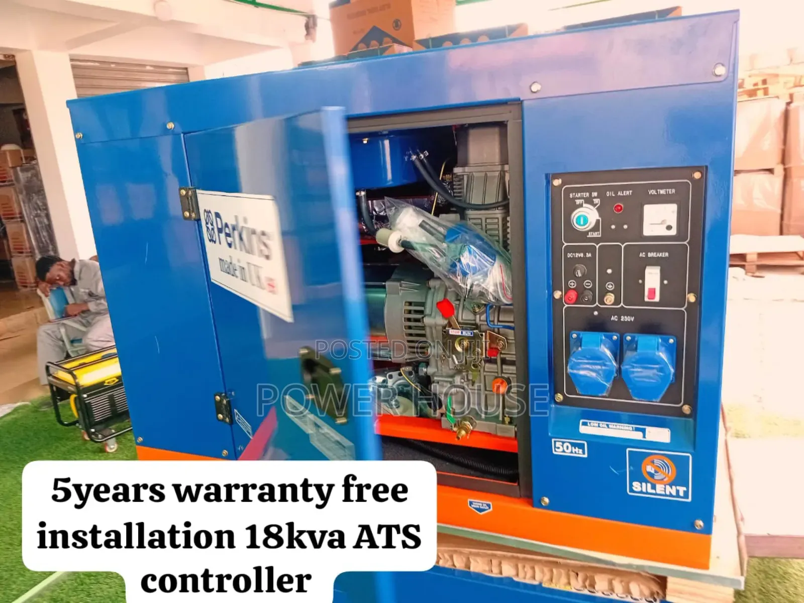 Genuine Boreal 18kva Diesel Generator Perkins
