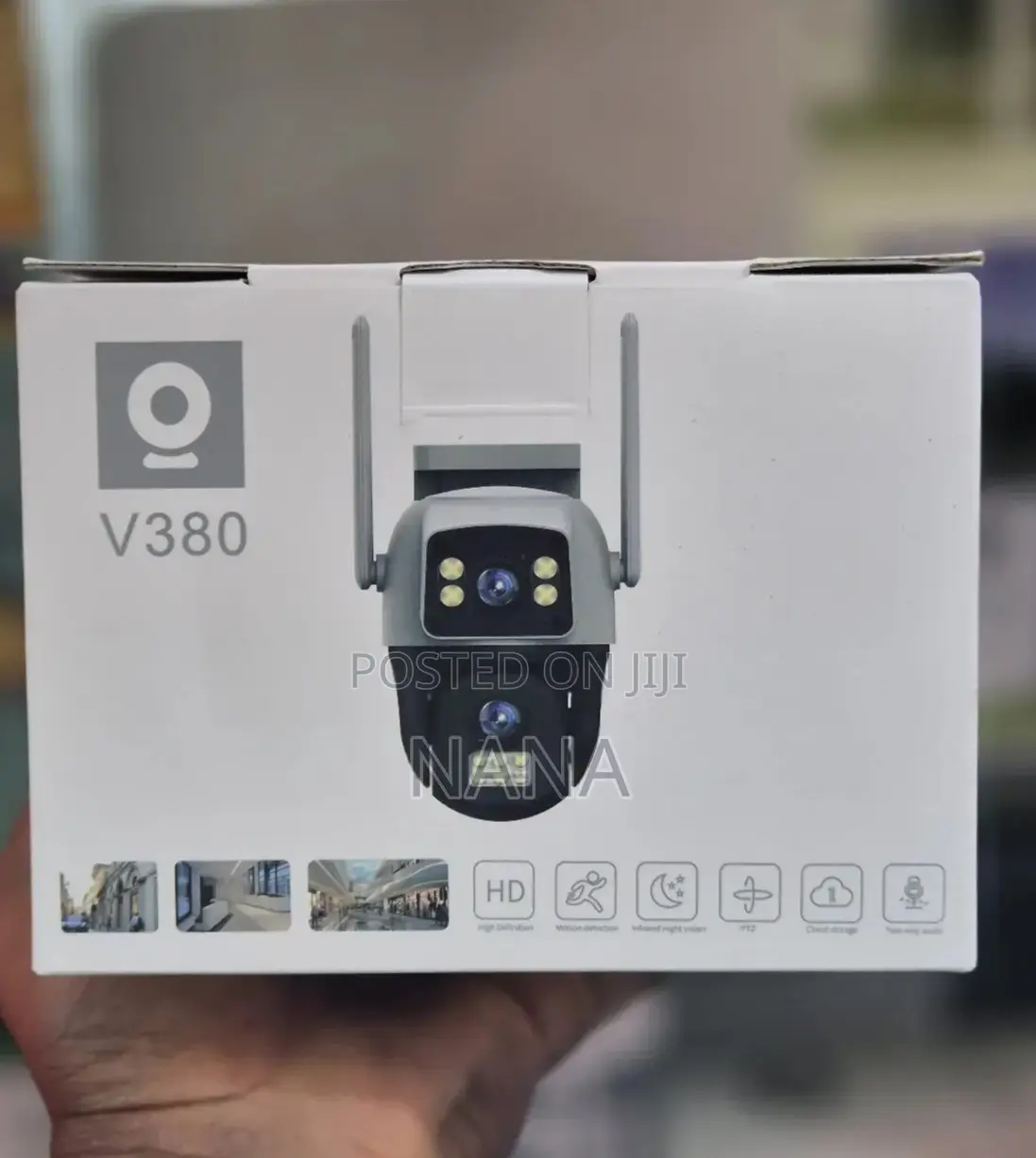 V380. Dual Lens Hd, CCTV Camera.