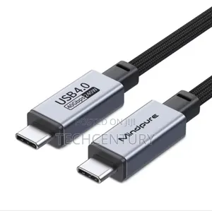 Mindpure Usb4/Thunderbolt 40gbps Transfer Speeds, 240w Cable, 1 Meter.