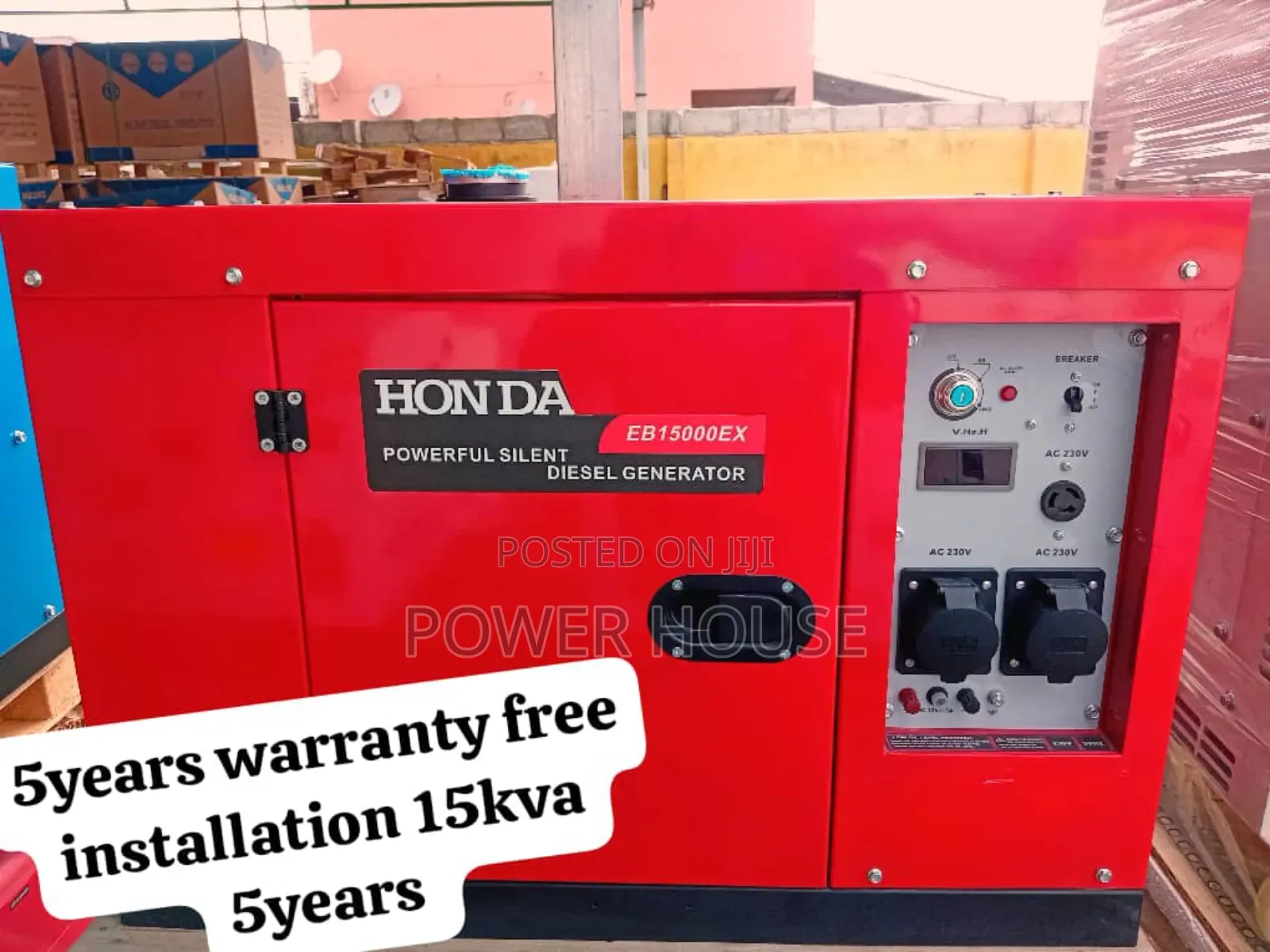 Genuine Radiant Shield Honda 16500watts 15kva Diesel Generat