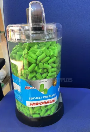 Disposable Earplugs Workman, Big With Dispenser(250pcs/Pack).