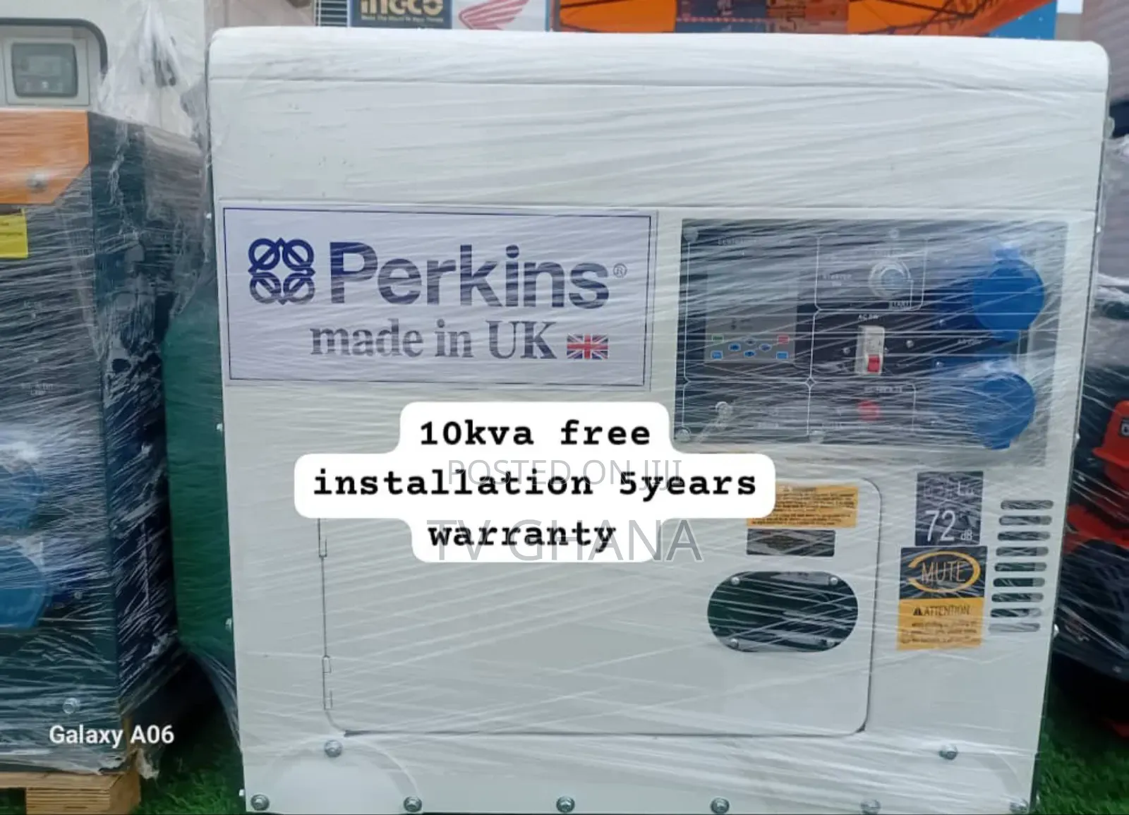 Powerlabx Perkins 10kva 13000watts Diesel Generator 10kva