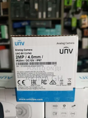 Unv 2mp Ir Analog Camera Uniview Uac-b112-f40