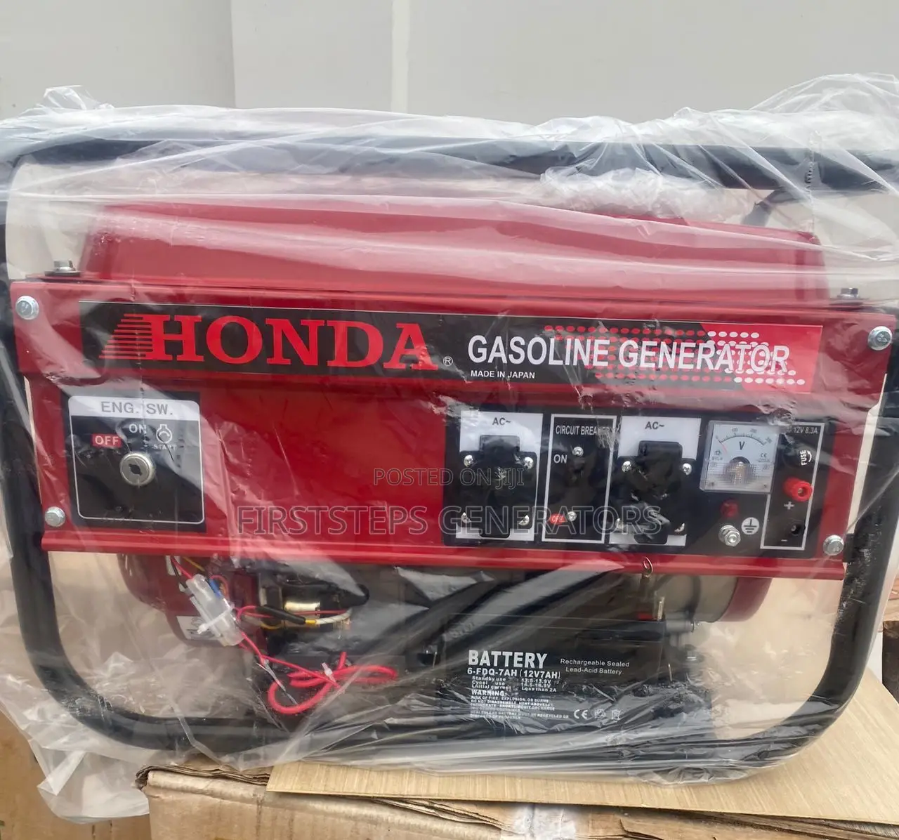 Honda Gasoline/Petrol Generator Ec8500 7.5hp Generator7.5kva