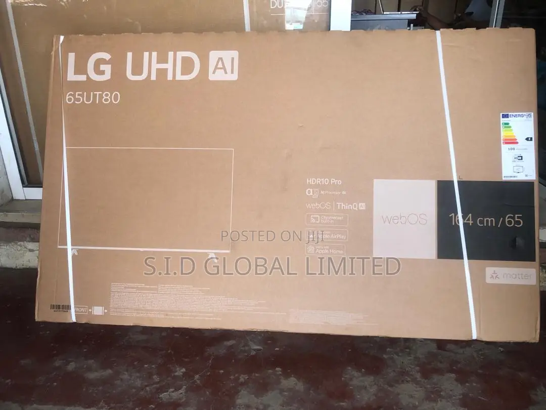 Lg 65" Uhd Ai Smart Tv Ut8000