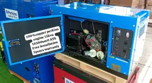 Eclipse Energy Perkins 15kva 16500watt Diesel Generator Ats