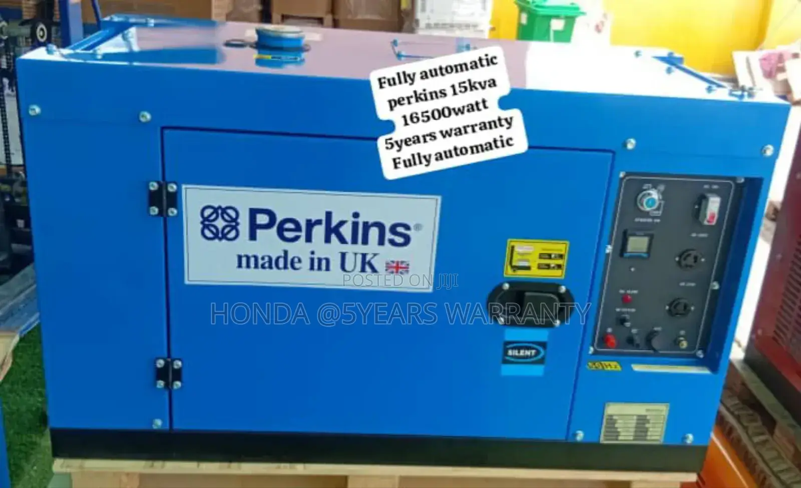Bolt Energy Solution Perkins 15kva 16500wax Diesel Fully Ats
